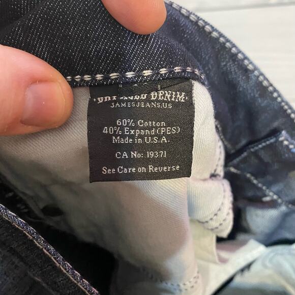 James jeans dry aged denim size 30 - Picture 6 of 7